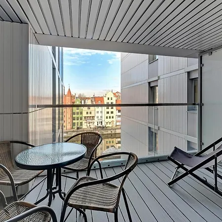 Granaria Premium Riverside & Parking By Downtown Apartments Gdansk Exterior photo