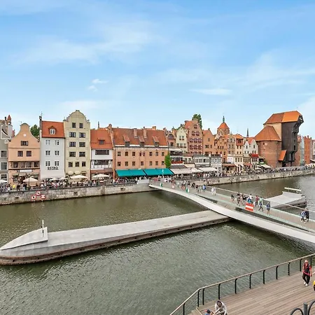 Granaria Premium Riverside & Parking By Downtown Apartments Gdansk Exterior photo
